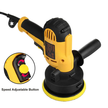 700W Electric Car Polisher 125mm Portable Polishing Machine Waxer Sander Buffer
